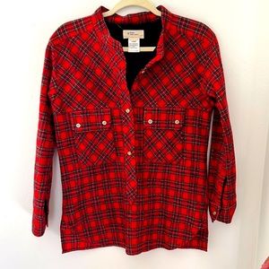Etoile Isabel Marant Red Plaid Shirt